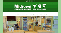 Desktop Screenshot of midtownanimalclinic.com