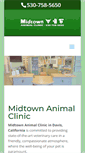 Mobile Screenshot of midtownanimalclinic.com